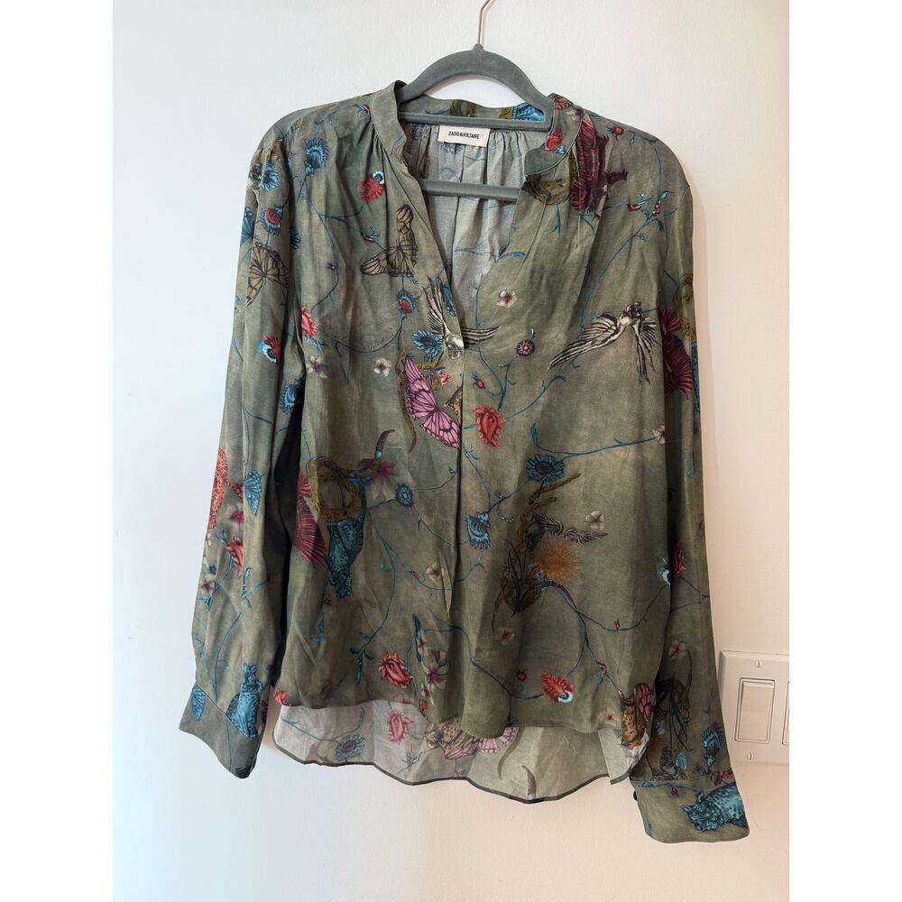 ZADIG & VOLTARE Green Blouse S